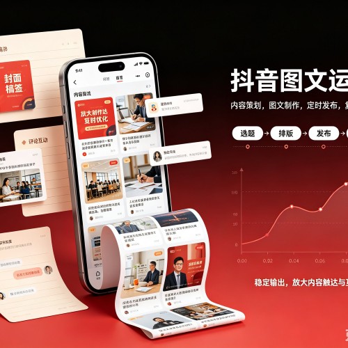 江夏抖音图文代运营服务
